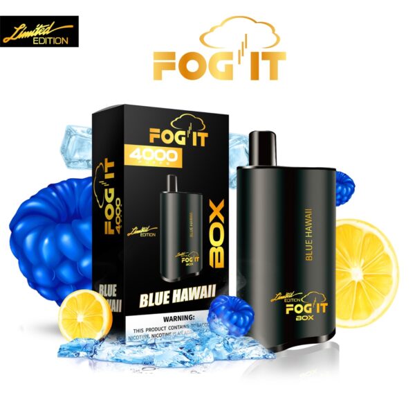 Fog It Vape 4000 Puff – Blue Hawaii Limited Edition